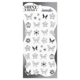 Mind Wave Shiny Metal Stickers - Butterfly