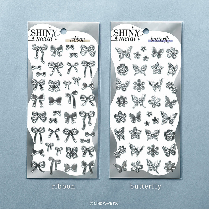 Mind Wave Shiny Metal Stickers - Butterfly