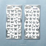 Mind Wave Shiny Metal Stickers - Butterfly