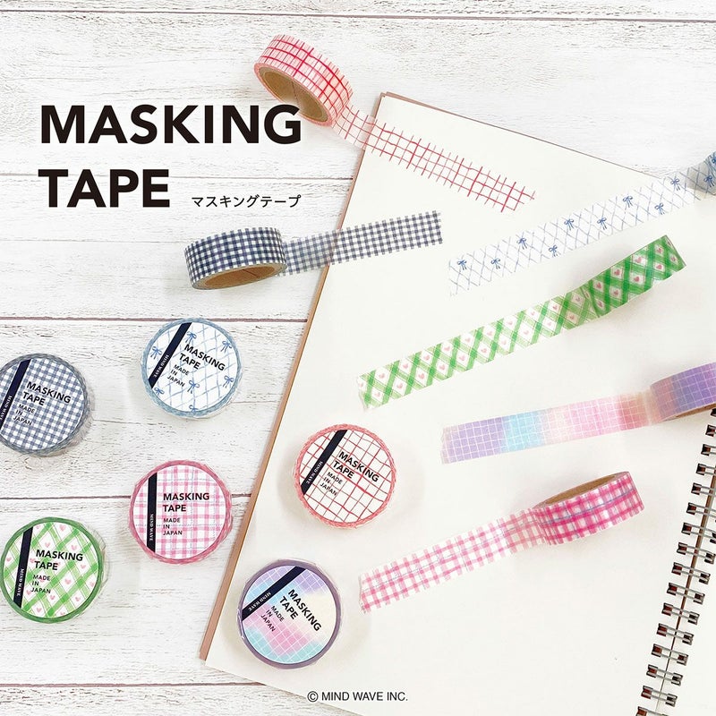 Mind Wave Masking Tape - Check 24