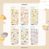 Mind Wave Ohirune Family Die-Cut Masking Tape - Sasamura Family
