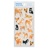 Mind Wave Photo Selection Stickers - Shiba Inu