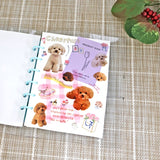 Mind Wave Photo Selection Stickers - Toy Poodle