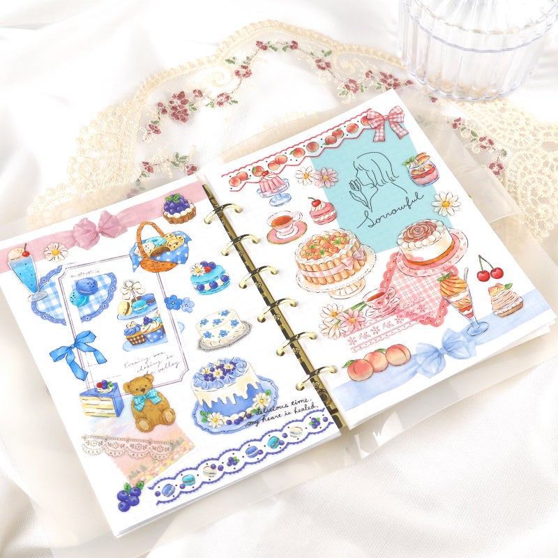 Mind Wave Pomme Sucre Stickers - Blue
