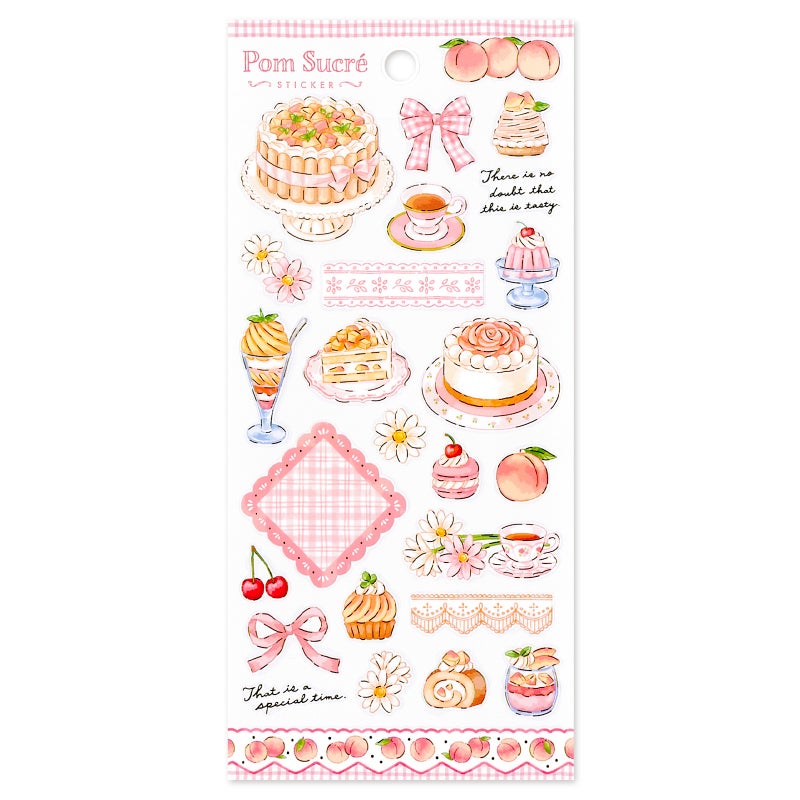 Mind Wave Pomme Sucre Stickers - Pink