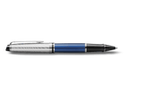 Waterman Expert Deluxe Rollerball Pen - Metallic Blue Lacquer