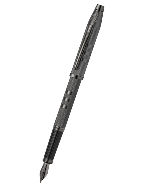 Century II Midnight Black Fountain Pen - top view