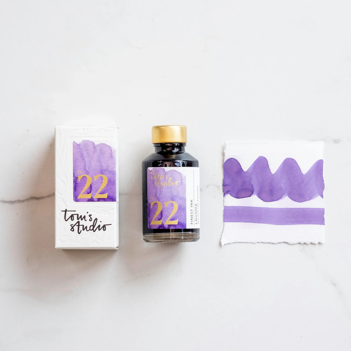 Tom's Studio Fountain Pen Ink - 22 Lavender