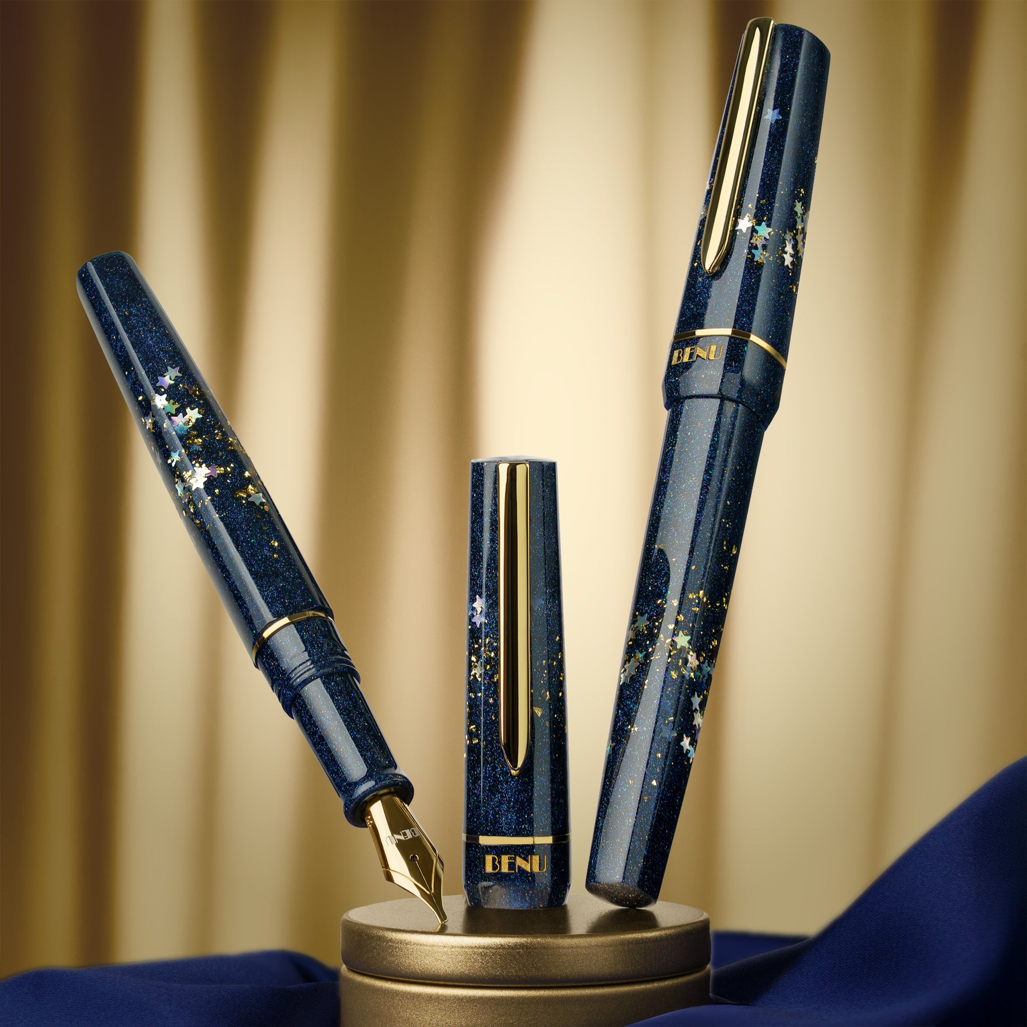 BENU べヌーMOVIE STAR 万年筆*フレックスニブ Benu Haute Collection Fountain Pen - Movie Star (Special Edition