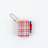 Hobonichi Techo Mini Keychain (Bright Plaid)