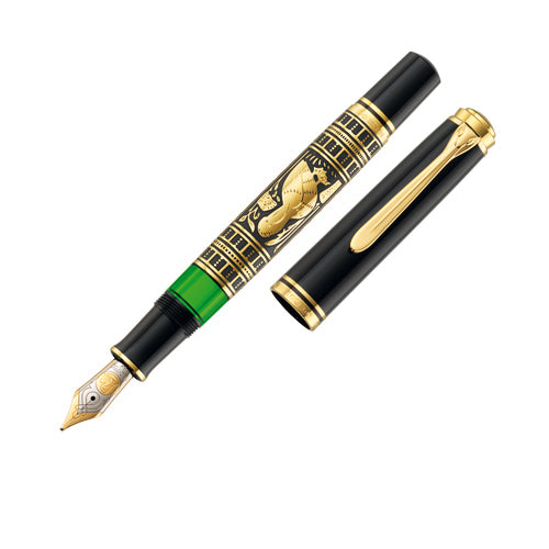 Pelikan Toledo M900 Fountain Pen - Black w/Gold (Special Edition)