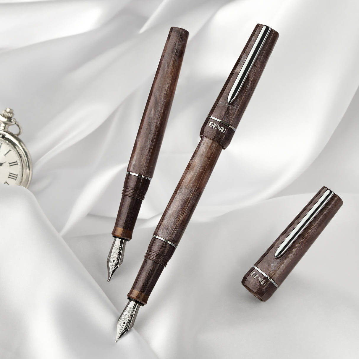 Benu Haute Collection Fountain Pen - Satin
