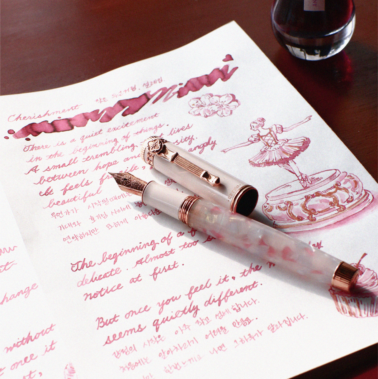 Dominant Industry Keyno Fountain Pen - No.014 Cherishment