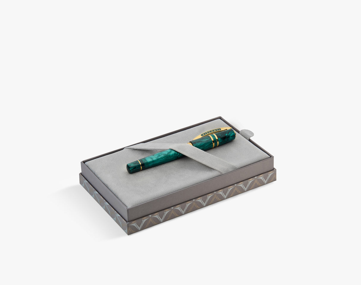 Visconti Homo Sapiens Fountain Pen - Dark Emerald (Limited Edition)