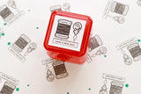 Sanby x Eric Small Things Pre-Inked Stamp - Sewing Set