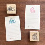 Stamp Marché Seasonal Illustration Stamp - March - Marle's Tulips