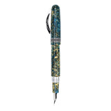 Conklin 1898 Solaris Fountain Pen - Blue w/ Chrome Trim