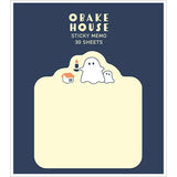 EL COMMUN Ghost Die-Cut Sticky Notes - Silent