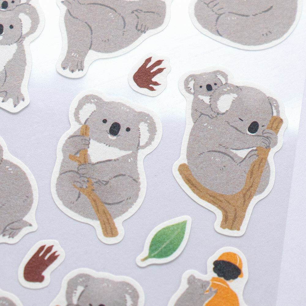NB Large Sticker - ZOOm in Animals - Koala