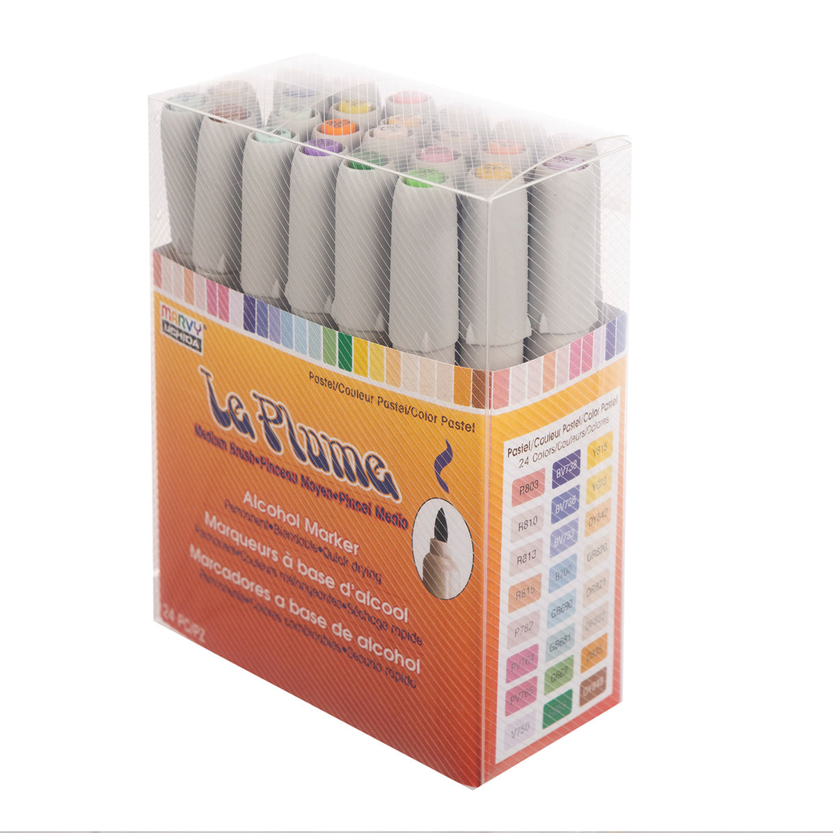 Le Plume Permanent Pastel Set - 24 PCS