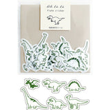 EL COMMUN Ah La La Flake Stickers - Dinosaurs