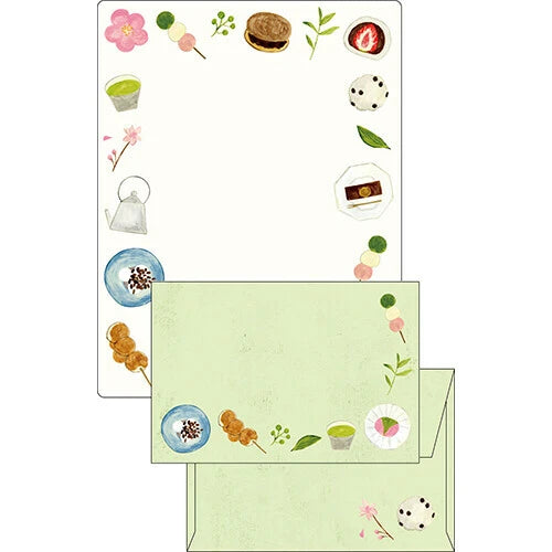 EL COMMUN Ayu Iwashima Letter Set - Wagashi