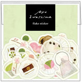 EL COMMUN Ayu Iwashima Flake Stickers - Wagashi
