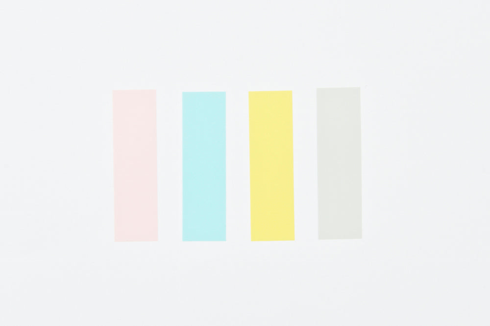 Kanmido Coco Fusen Color Sticky Notes - Medium