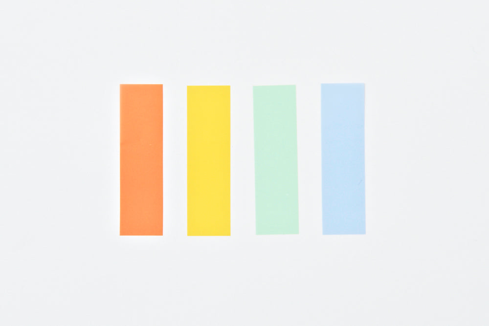 Kanmido Coco Fusen Color Sticky Notes - Medium