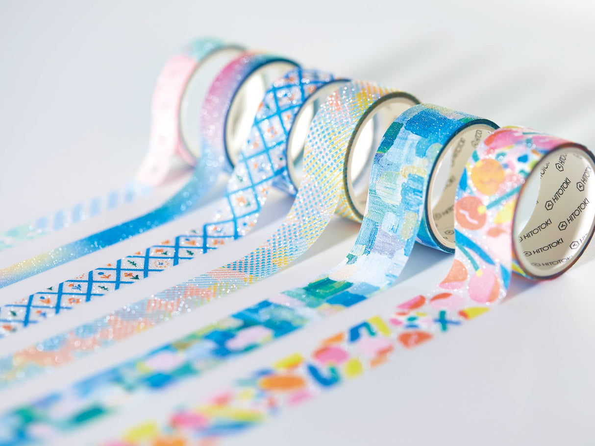 SODA Transparent Masking Tape - Glitter -