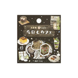 BGM Planner Sticker Flakes - Today's Cafe - Old House Cafe