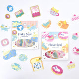 Papier Platz Kazu Miyashita Flake Stickers - Neko Neko Biyori