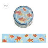 BGM Washi Tape - Summer Limited - Goldfish Fluctuation (Limited Edition)