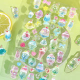 BGM Kyururun Sticker Sheet - Summer Limited - Summer Sweets