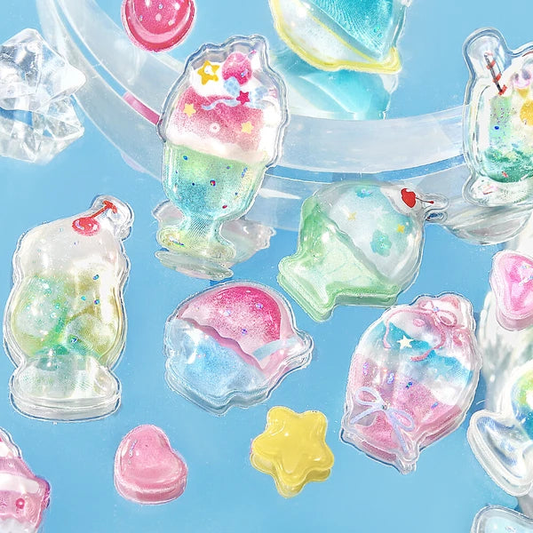 BGM Kyururun Sticker Sheet - Summer Limited - Summer Sweets