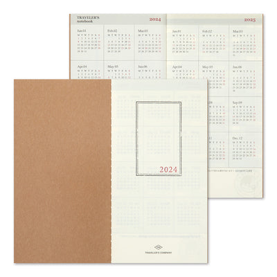 Traveler's Monthly Diary - Regular Size