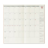 Traveler's Monthly Diary - Regular Size