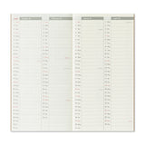 Traveler's Weekly & Memo Diary - Regular Size