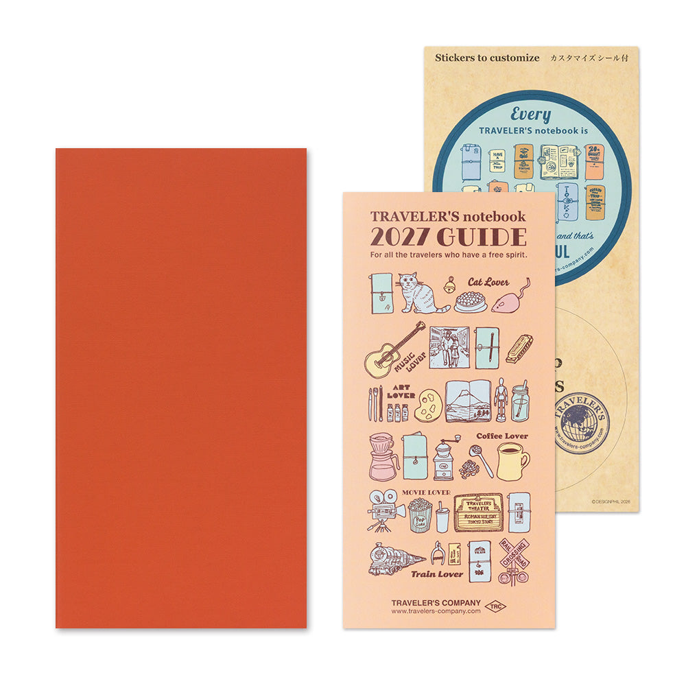 Traveler's 2027 Monthly Diary - Regular Size