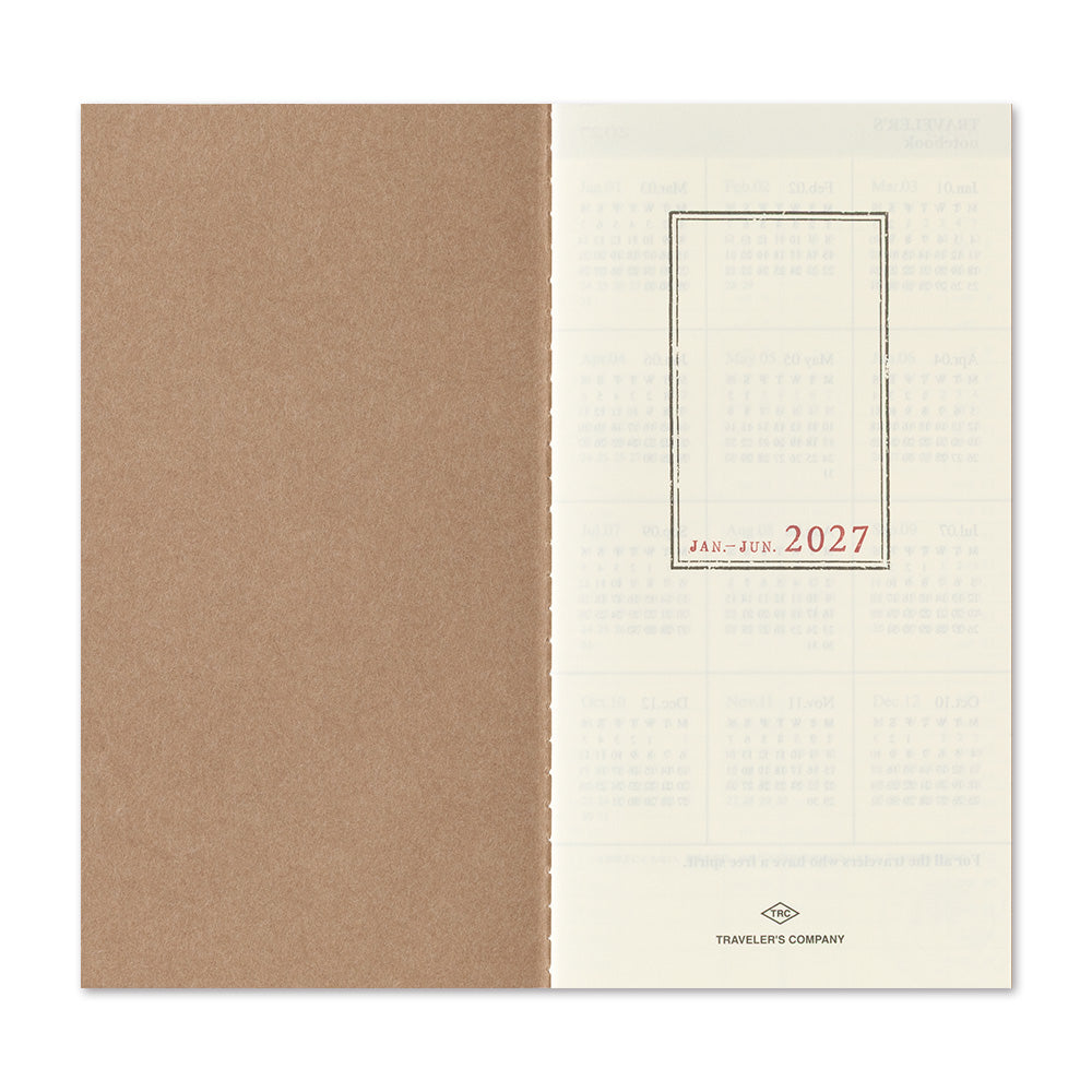 Traveler's 2027 Weekly & Memo Diary - Regular Size