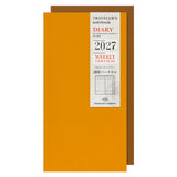 Traveler's 2027 Weekly Vertical Diary - Regular Size