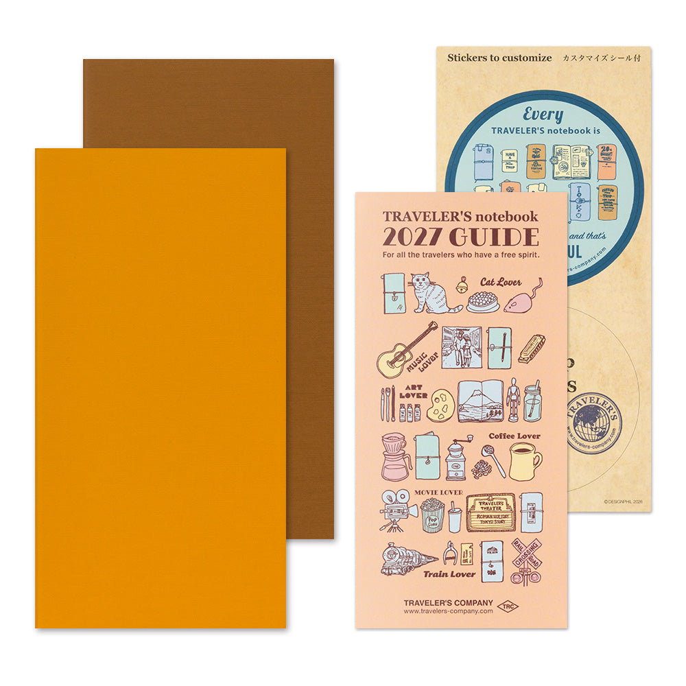 Traveler's 2027 Weekly Vertical Diary - Regular Size