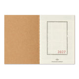 Traveler's 2027 Monthly Diary - Passport Size