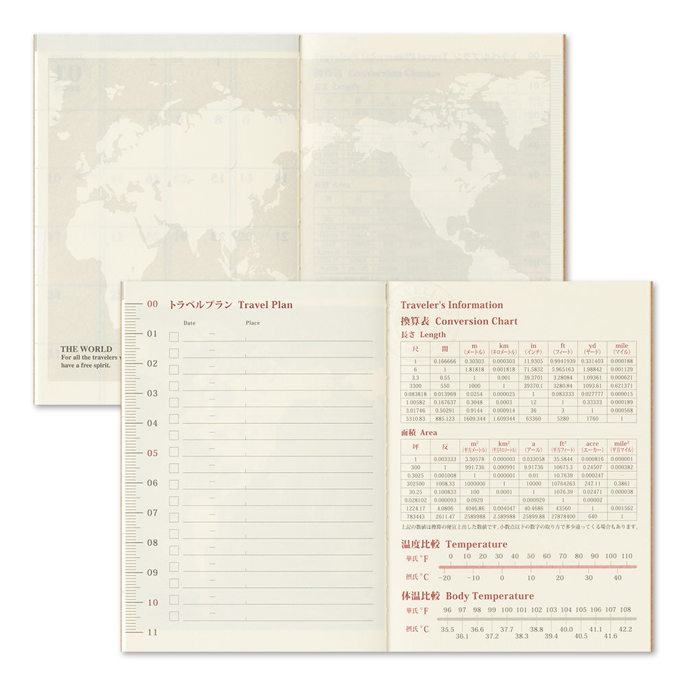 Traveler's 2027 Monthly Diary - Passport Size