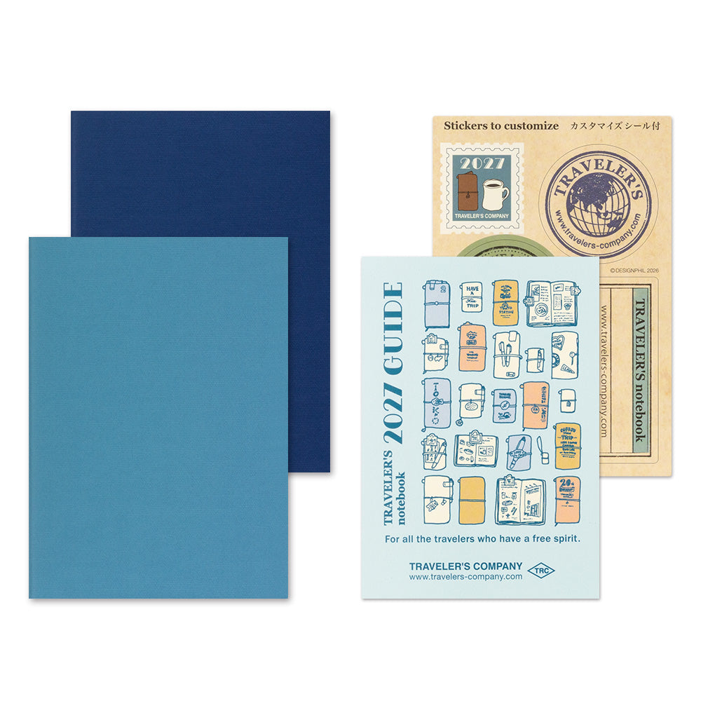 Traveler's 2027 Weekly Diary - Passport Size