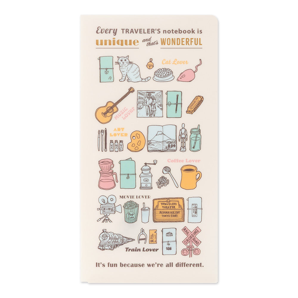 Traveler's 2027 Clear Folder - Regular Size