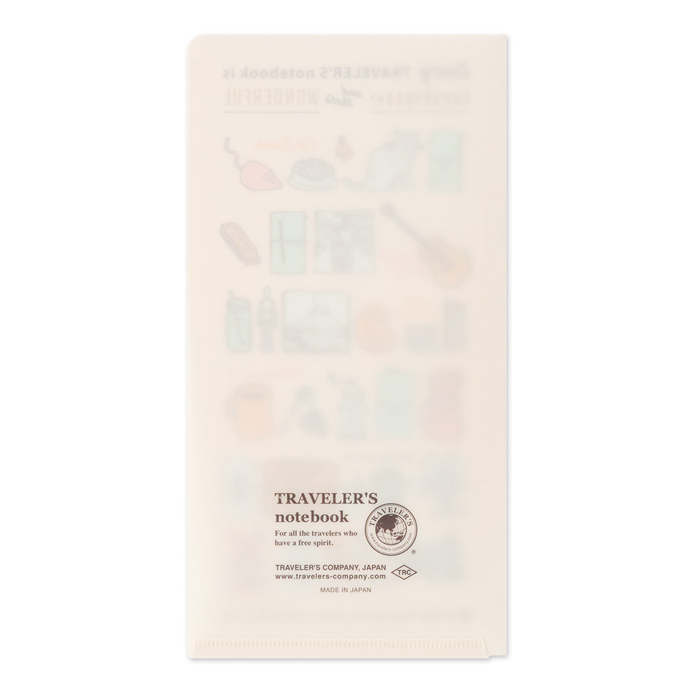Traveler's 2027 Clear Folder - Regular Size