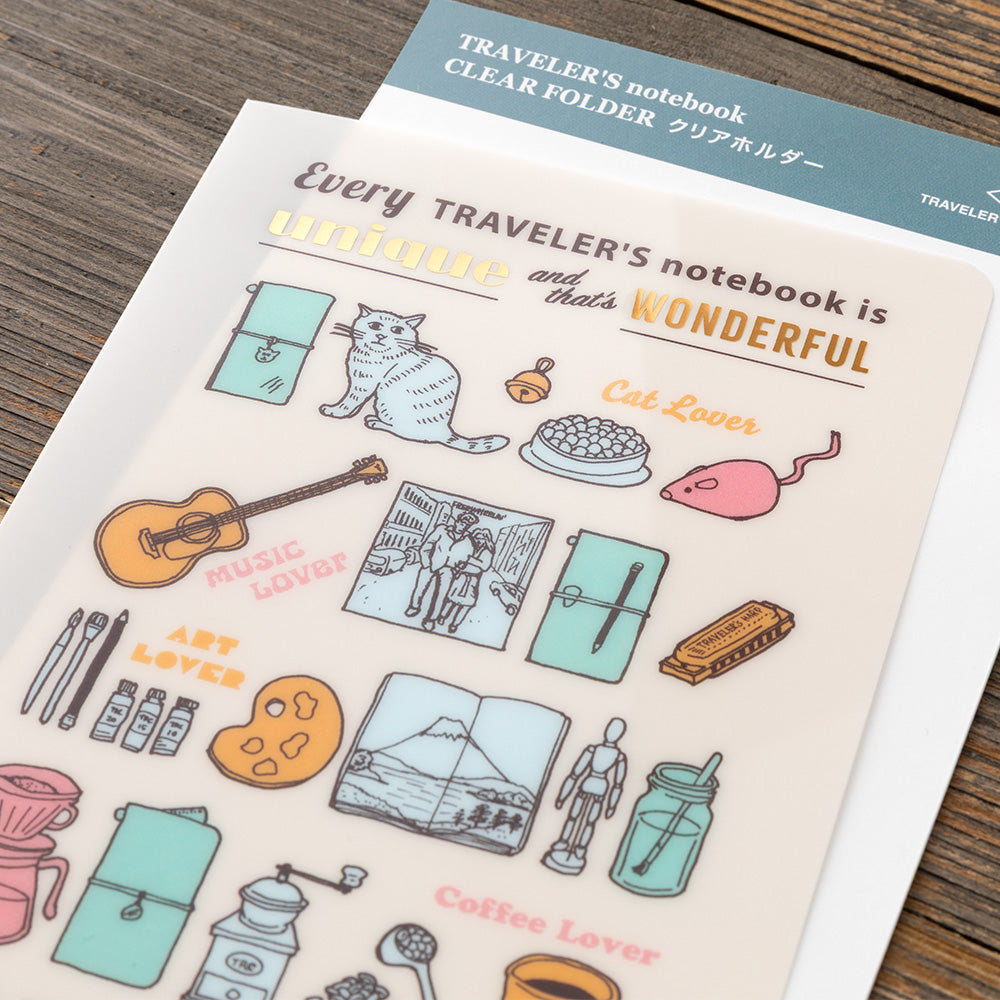 Traveler's 2027 Clear Folder - Regular Size