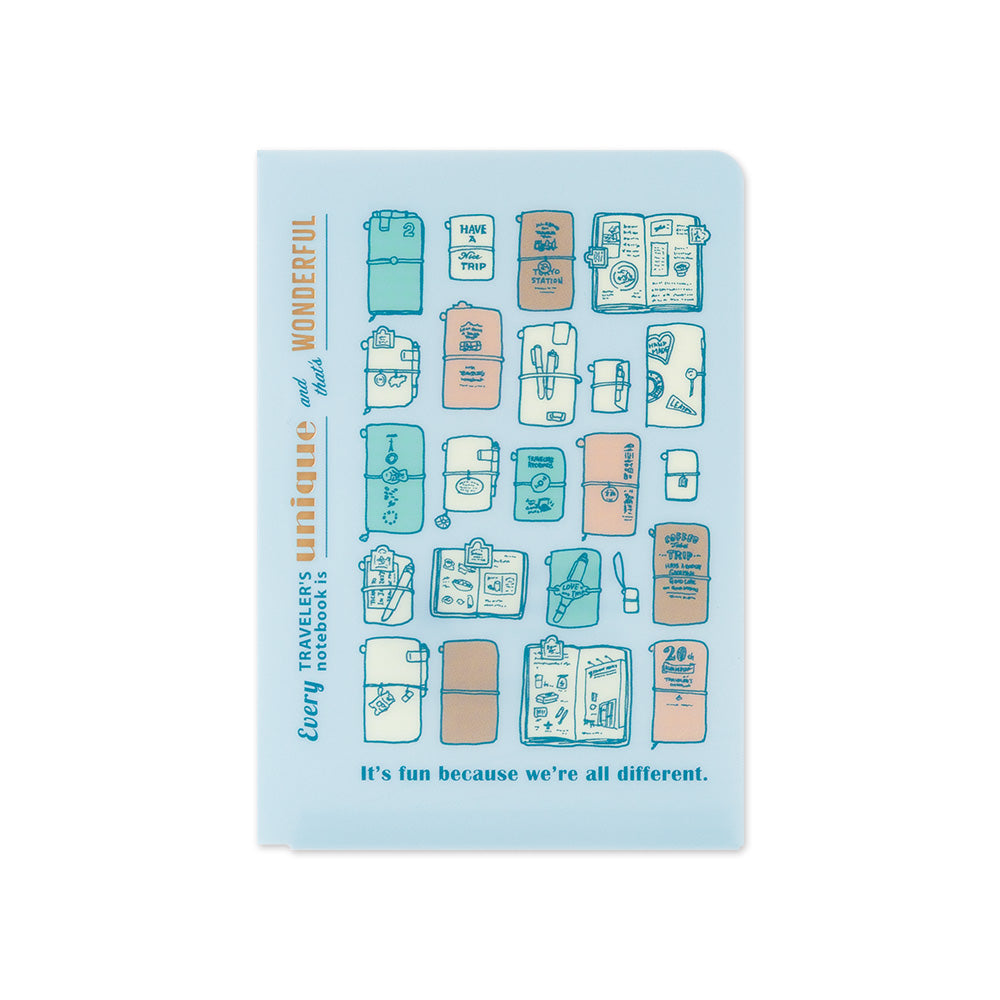Traveler's 2027 Clear Folder - Passport Size
