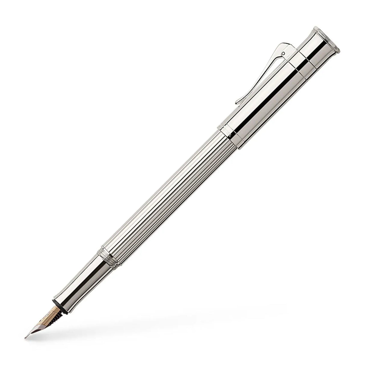 Graf von Faber-Castell Classic Fountain Pen - Platinum-Plated